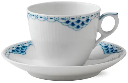 Royal Copenhagen Prinsesse kop med underkop - 17 cl